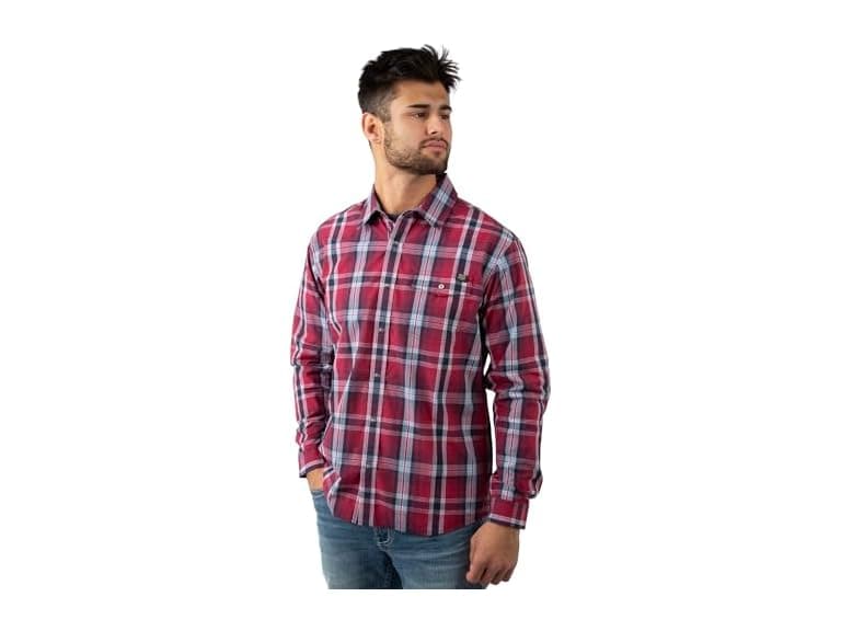 Field & Stream Men Covey Back Long Sleeve Shirt - Image 1