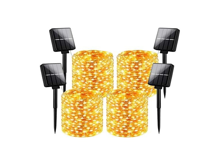 Brightever 4-Pack Solar String Lights - Image 1