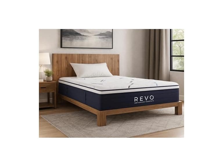 REVO Sleep 14" Cooling Hybrid Full Mattress - Image 1