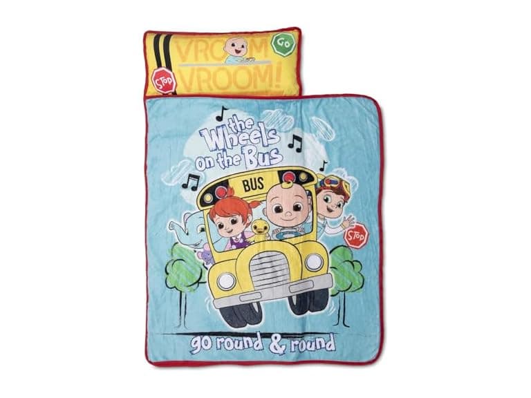 CoComelon Kids Nap-Mat Set Pink - Image 1