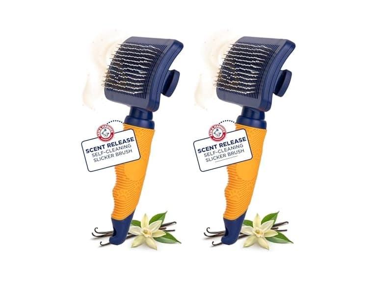 Arm & Hammer Deodorizing Slicker Brush for Dog - Image 1