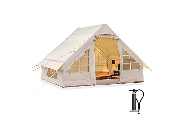 Inflatable Camping Tent with Pump - Image 1