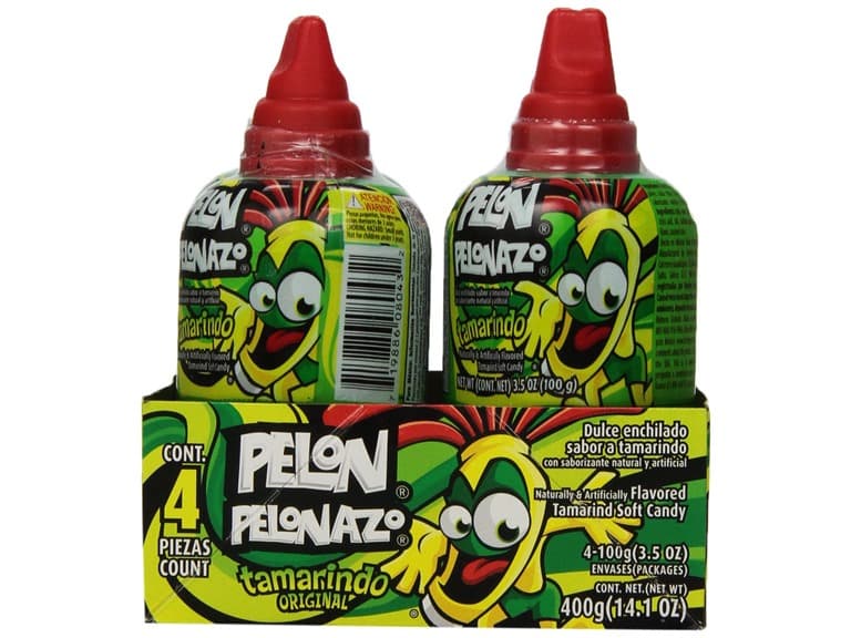 4PK PELONAZO Candy, Tamarind Push-Pops, 14.1 Oz - Image 1