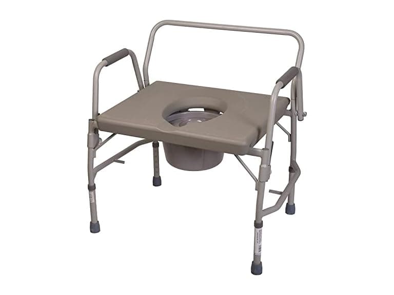 DMI Bedside Commode Adjustable Extra Wide - Image 1