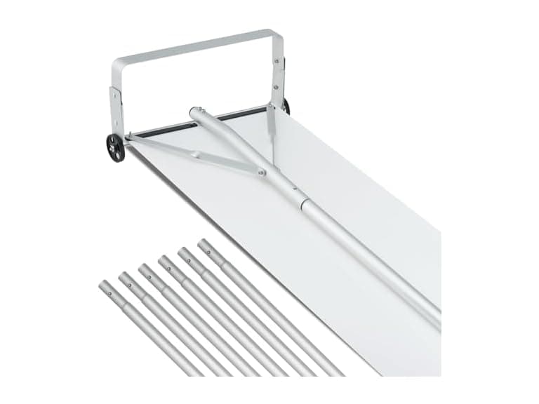 Snow Roof Rake, 30ft Reach Aluminium Roof Shovel - Image 1