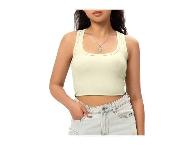 Ggov Women Sports Crop Tank Tops Women Tops Shirts - Image 1