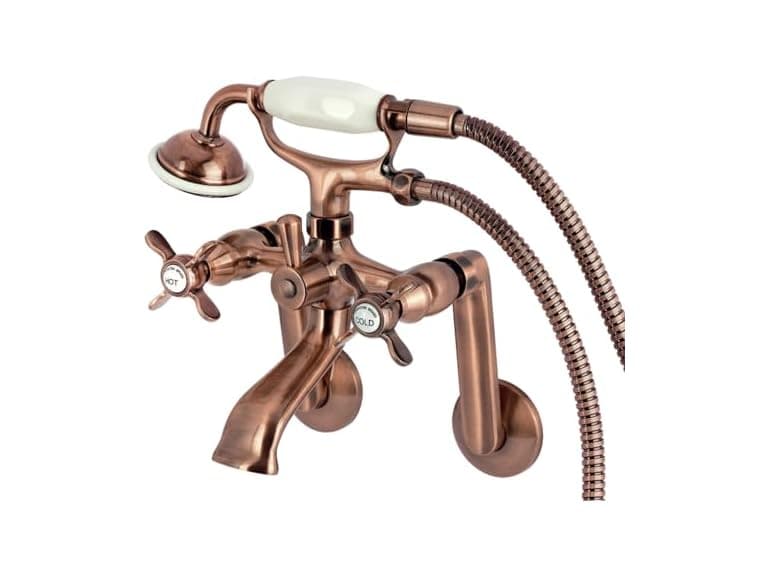 Kingston Brass Tub Faucet with Hand Shower - Image 1