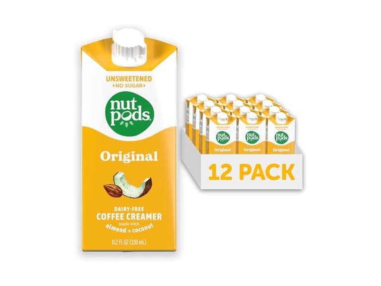 nutpods Dairy-Free Creamer Unsweetened, 11.2 oz. - Image 1