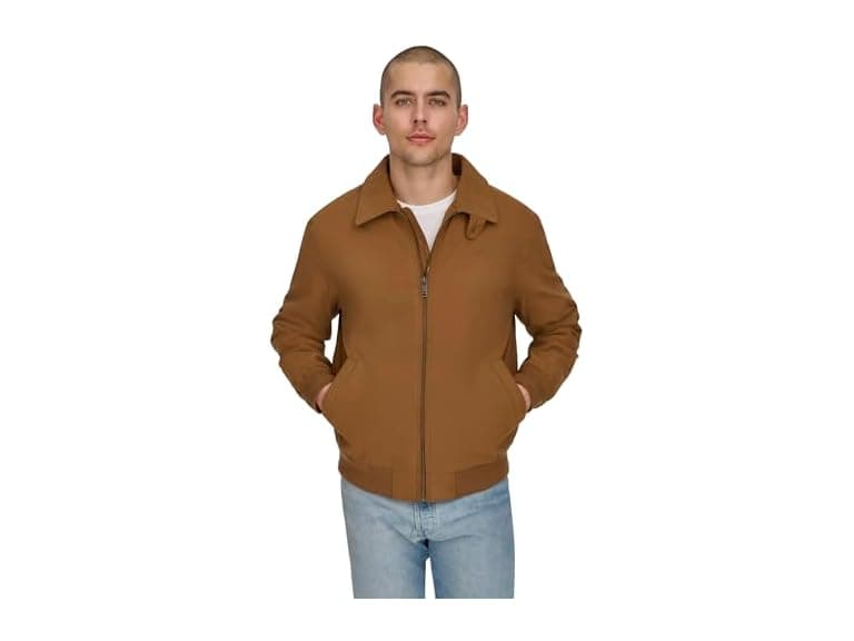 Dockers Men Micro Twill Golf Bomber Jacket - Image 1