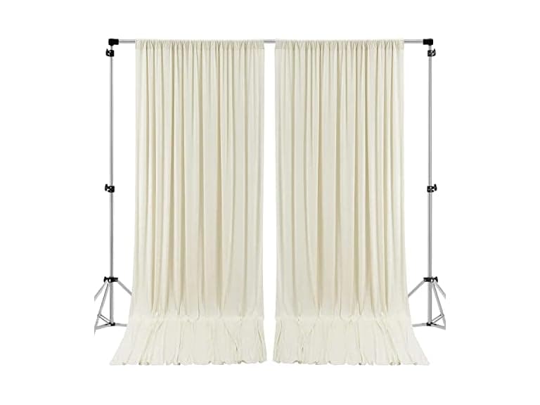 AK TRADING CO. IFR Polyester Backdrop Drapes - Image 1
