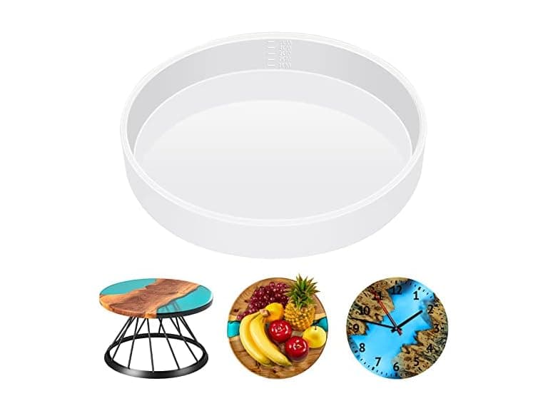 Cunhill Extra Large Resin Table Mold, White - Image 1