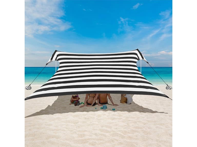 BEW Beach Canopy Sun Shade Sail - Image 1