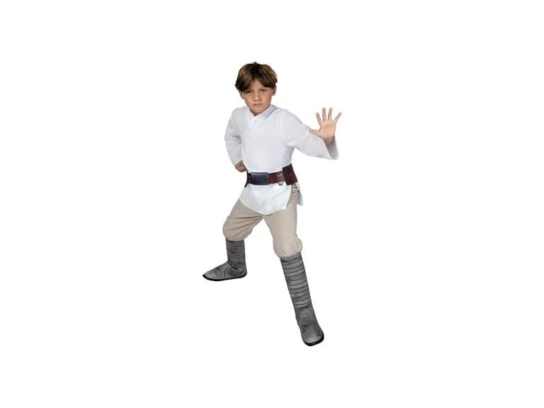 Star Wars Deluxe Luke Skywalker Boy's Costume Medium - Image 1