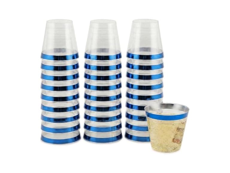 Fun Express 9 oz. Bulk 50 Count Small Disposable Plastic Cups - Image 1