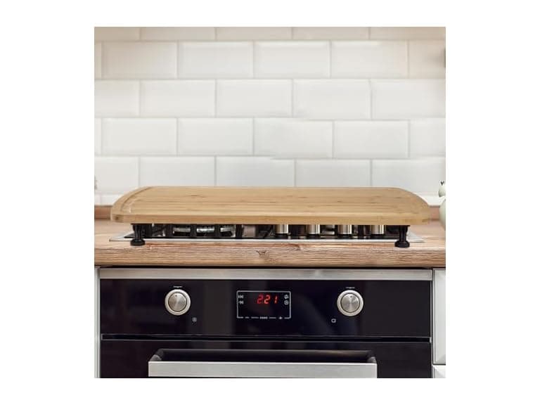 30 Inch Extra Large Bamboo Noodle Board Stove Cover - Image 1