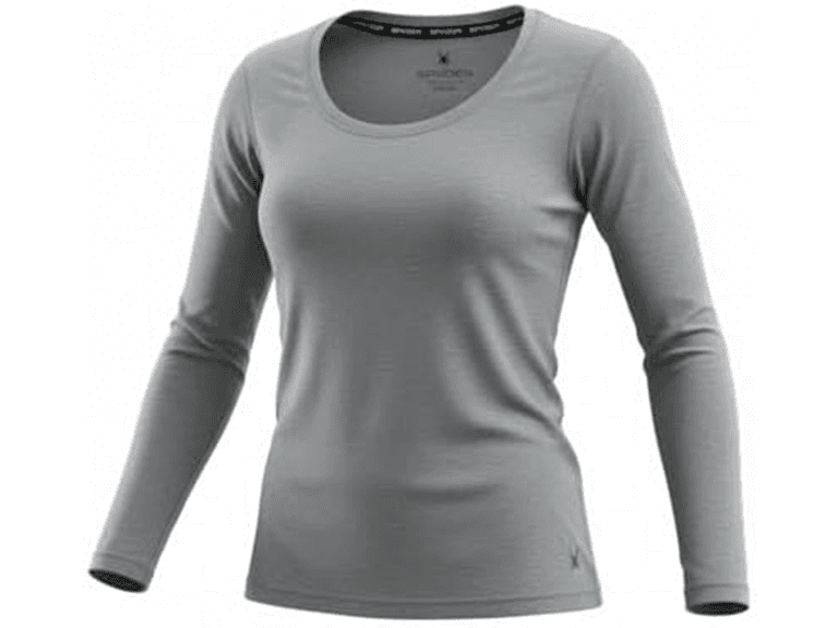 Spyder Women Micro French Terry Long Sleeve Top - Image 1