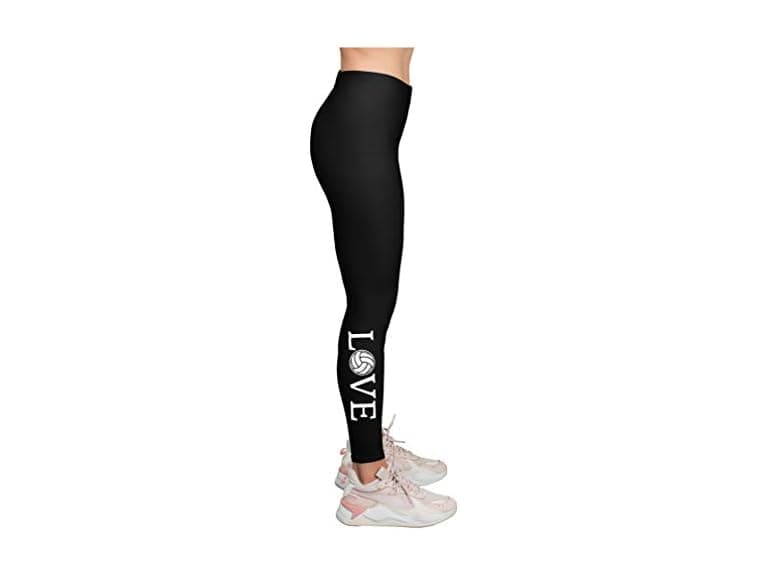 Tstars Women (M) Love Sports Teen Soccer Leggings - Image 1