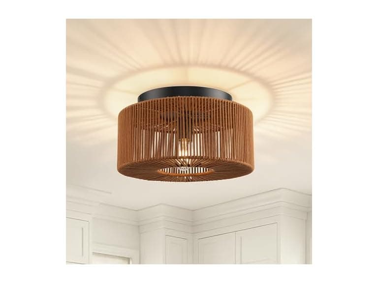 Parrot Uncle 14 Inch Flush Mount Ceiling Light - Image 1
