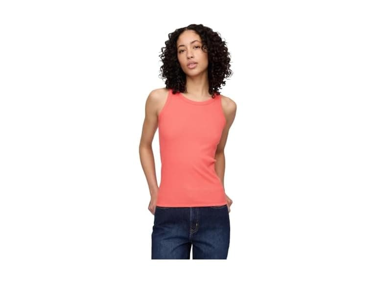 GAP Women Ribbed High Neck Tank - Image 1
