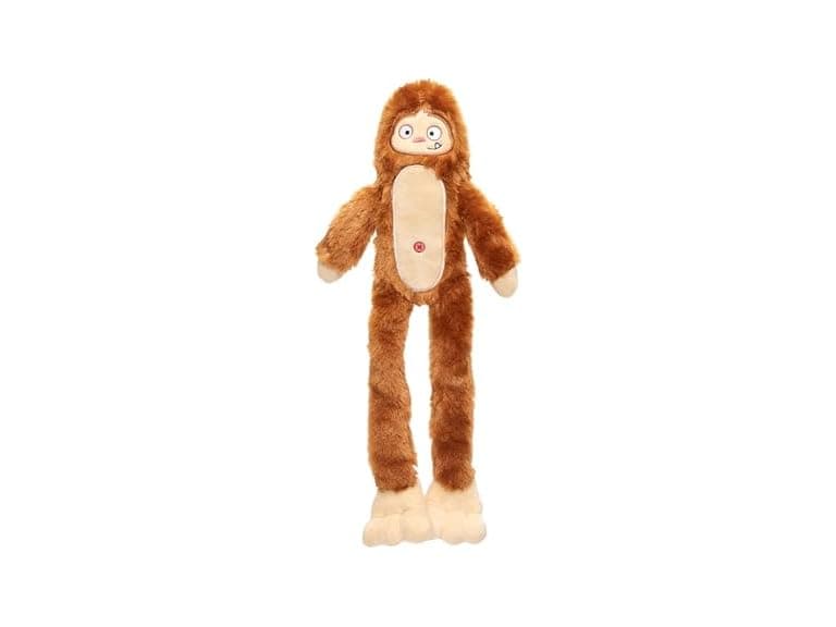 BarkBox Hairy Henderson Dog Toy | Bigfoot Plush - Image 1