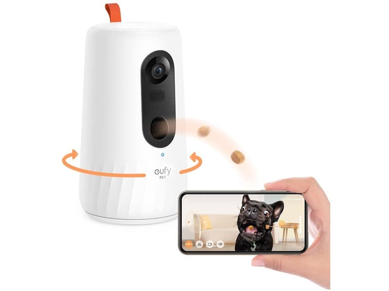 eufy D605 Treat Tossing Pet Camera (Open Box) - Image 1