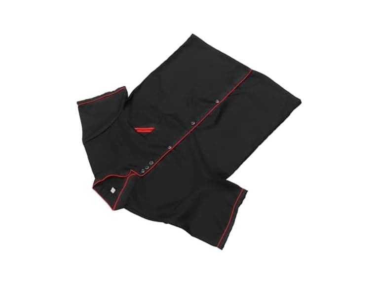 Doitool Unisex Hats Short Sleeve Chef Coat Jacket - Image 1