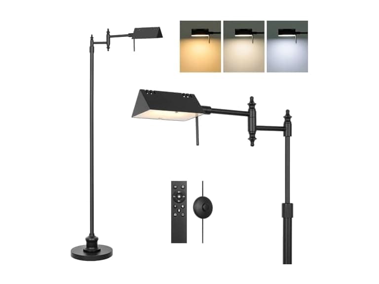 Bairth Black Pharmacy Floor Lamp - Image 1