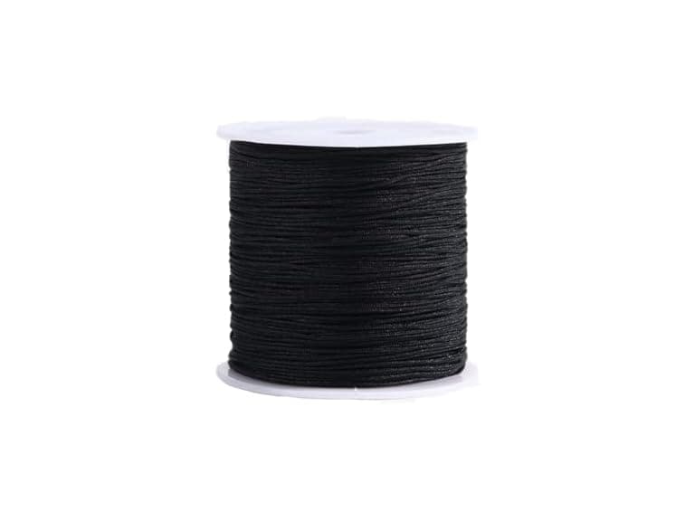 1mm x 100 Yd Nylon Cord, Braided Thread Trim - Image 1
