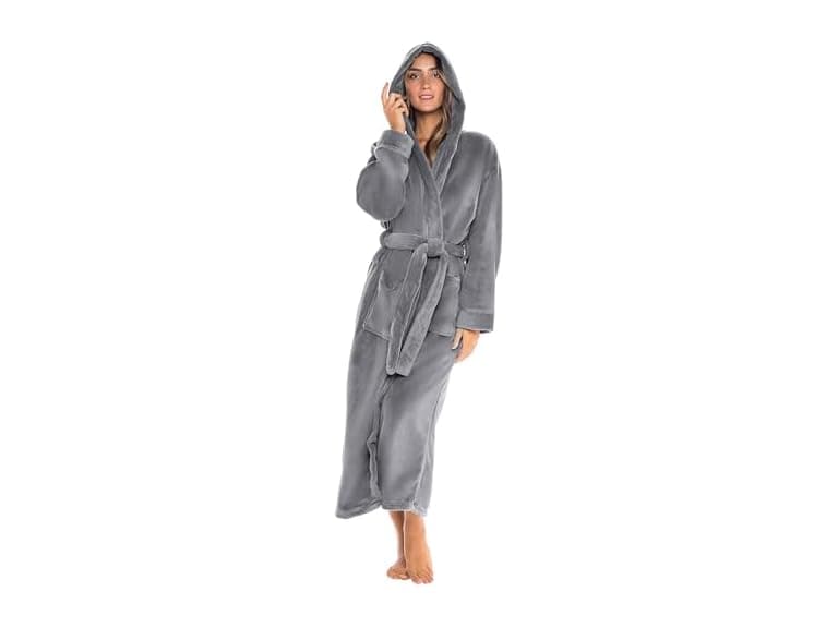 Alexander Del Rossa Women (XL) Plush Fleece Robe - Image 1