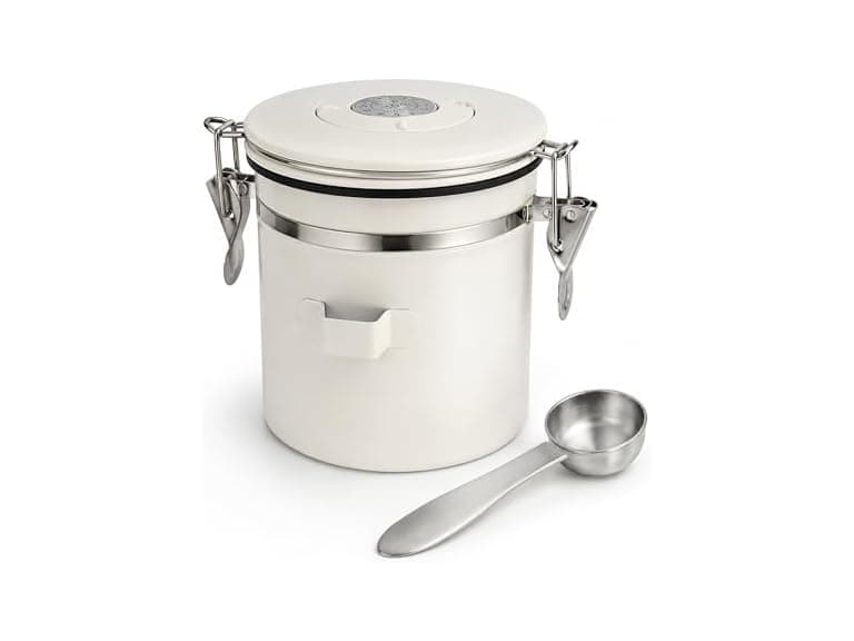 MEGAWISE 304 Stainless Steel Coffee Canister - Image 1