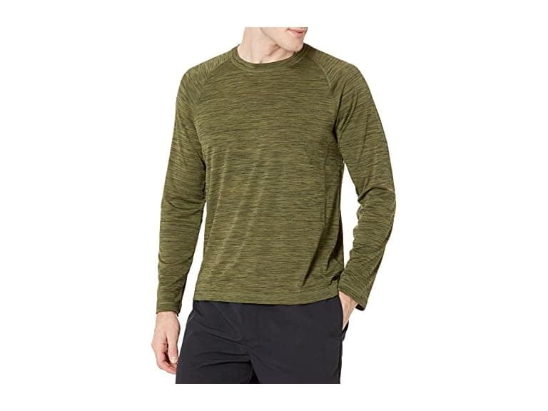 Amazon Essentials Men Long-sleeve Quick-dry 50 Tee - Image 1