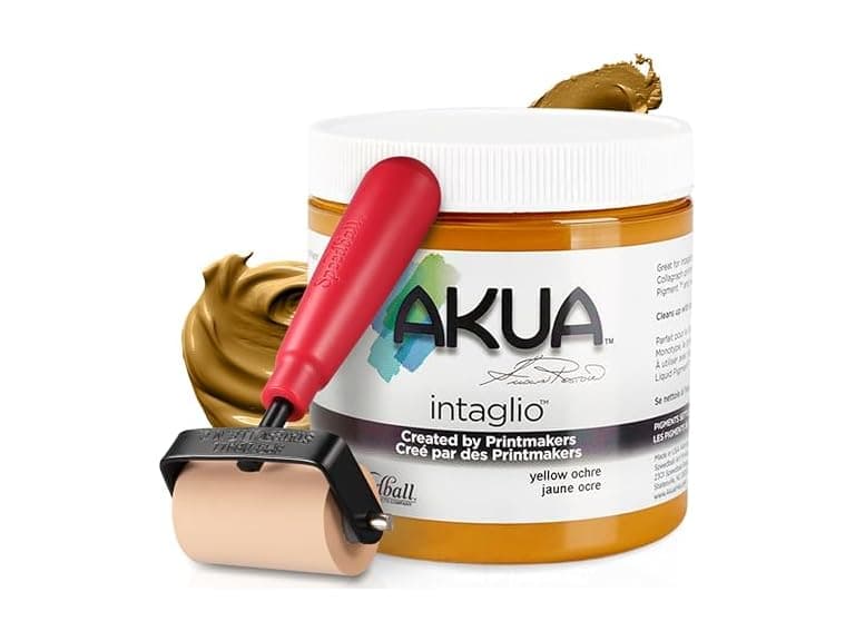 Akua Intaglio Water-Based Ink, 8-Ounce Jar - Image 1