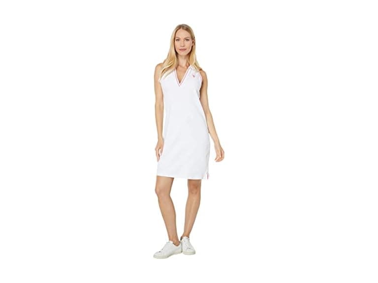 U.s. Polo Assn. (XL) Sleeveless Split-neck Dress - Image 1