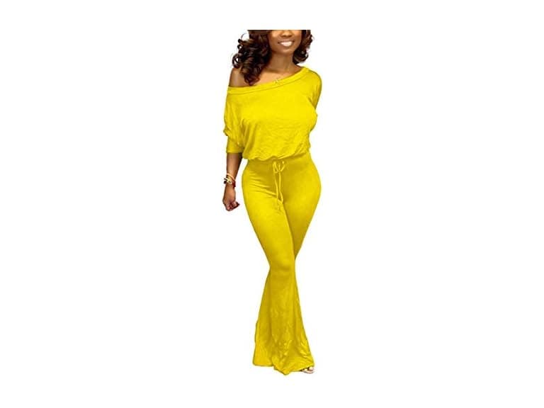 Aro Lora Women (XL) Sexy One Shoulder Long Romper - Image 1