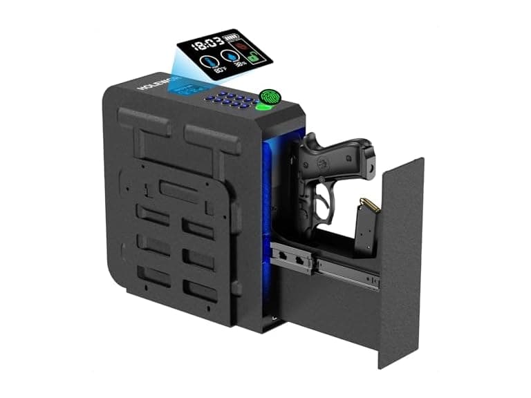 HOLEWOR Biometric Slider Gun Safe - Image 1