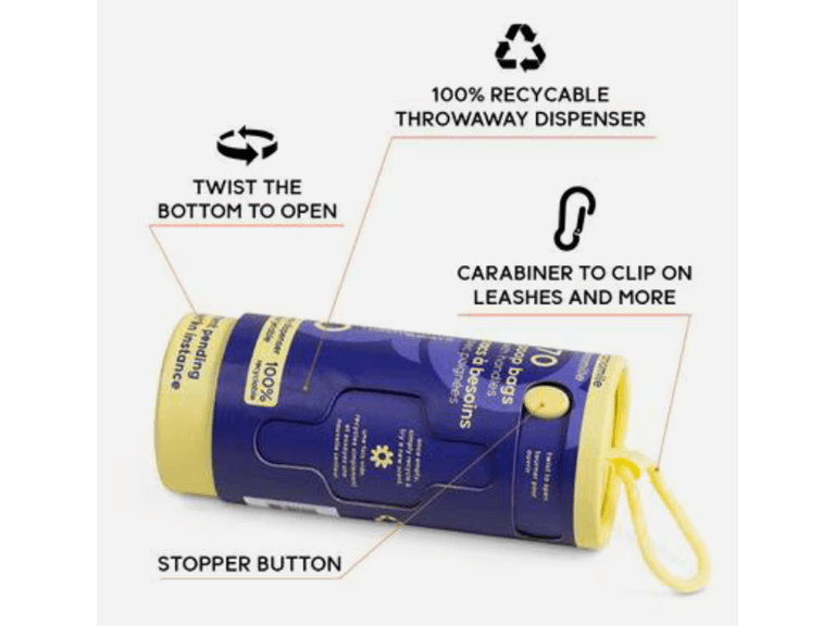 GOO EEZ Calming Eco-Friendly Poop Bag Chamomile - Image 1