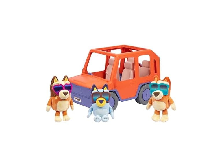 Bluey Big Heeler 4WD and Family Toddler Toy Car - Image 1