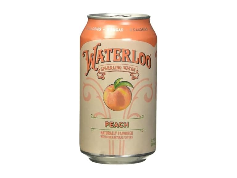 1CT Waterloo Peach Flavored Sparkling Water - Image 1