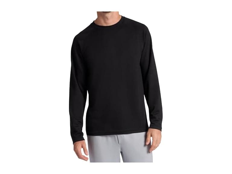 Gaiam Mens Flow State Long Sleeve Crewneck - Image 1
