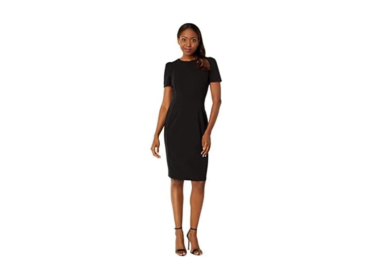 Calvin Klein Women (6) Short Sleeve Sheath Dress - Image 1