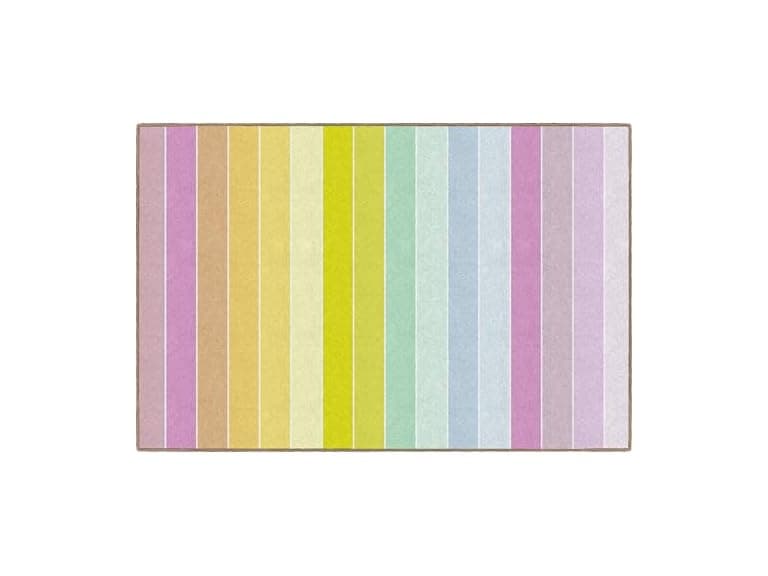 Emotional Roller Coaster Candy Stripes Rug , 5' X 7'6" - Image 1