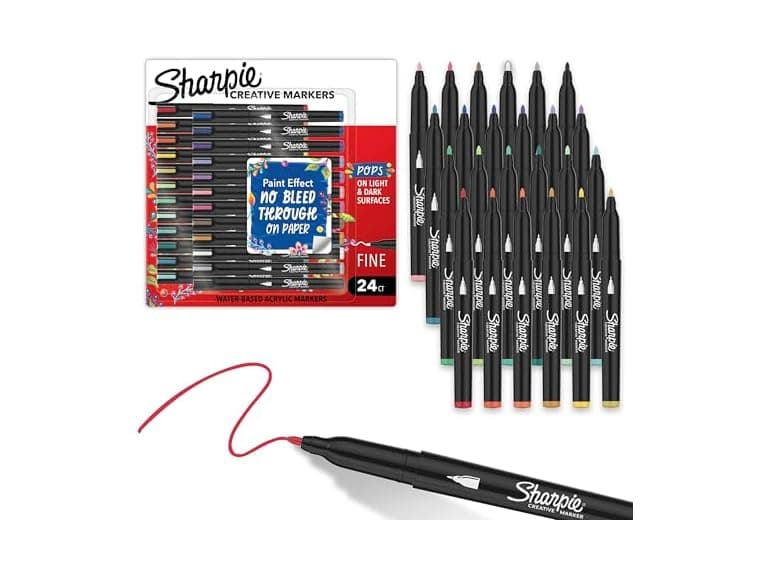 Sharpie Creative Markers 24ct Assorted - Image 1
