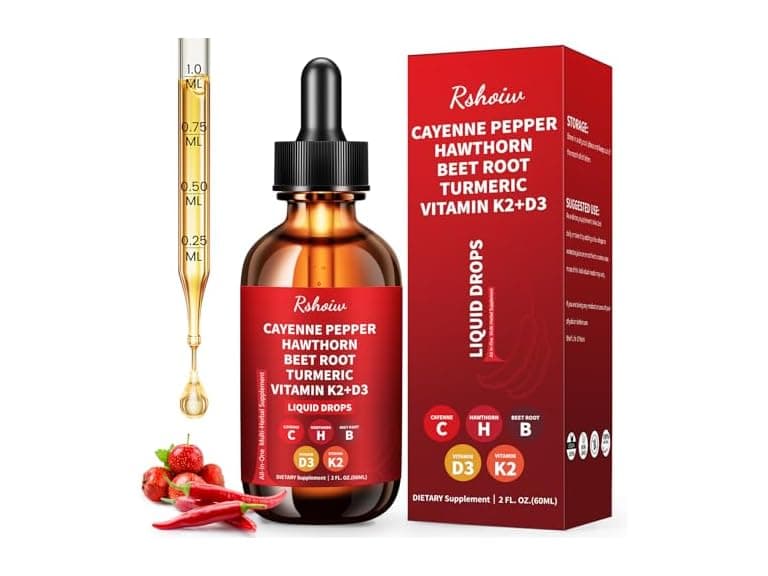 Cayenne Pepper Drops Supplement Liquid - Image 1