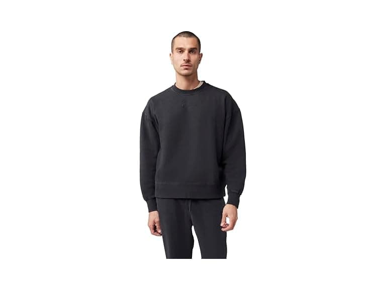 Fox Racing Mens Wordmark Oversized Fleece Crew - Image 1