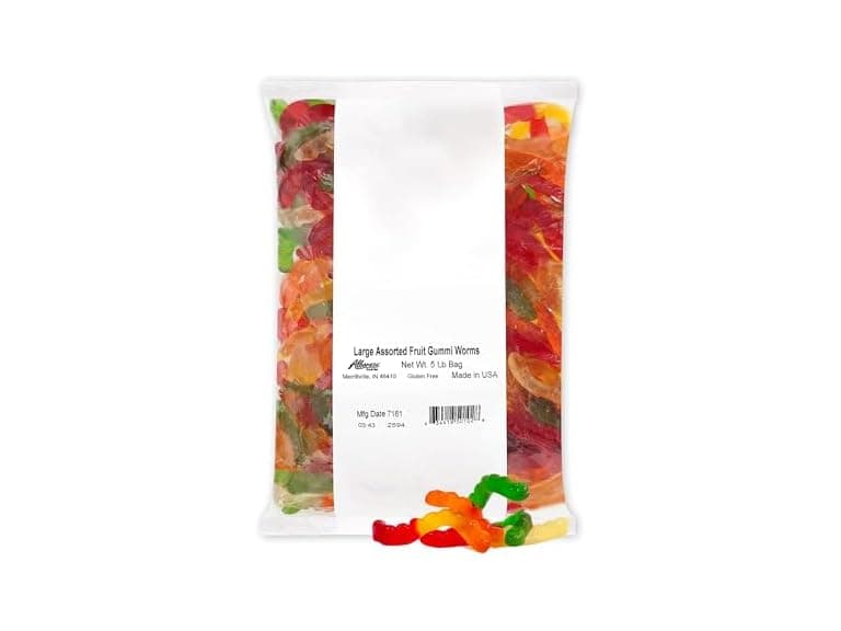 Albanese Candy, Large Assorted Fruit Gum - Image 1