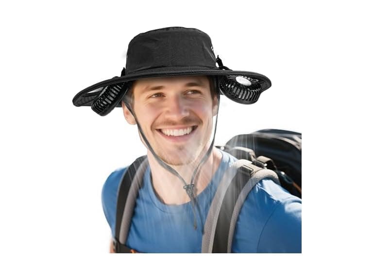 COMLIFE Sun Hat with Fan - Image 1