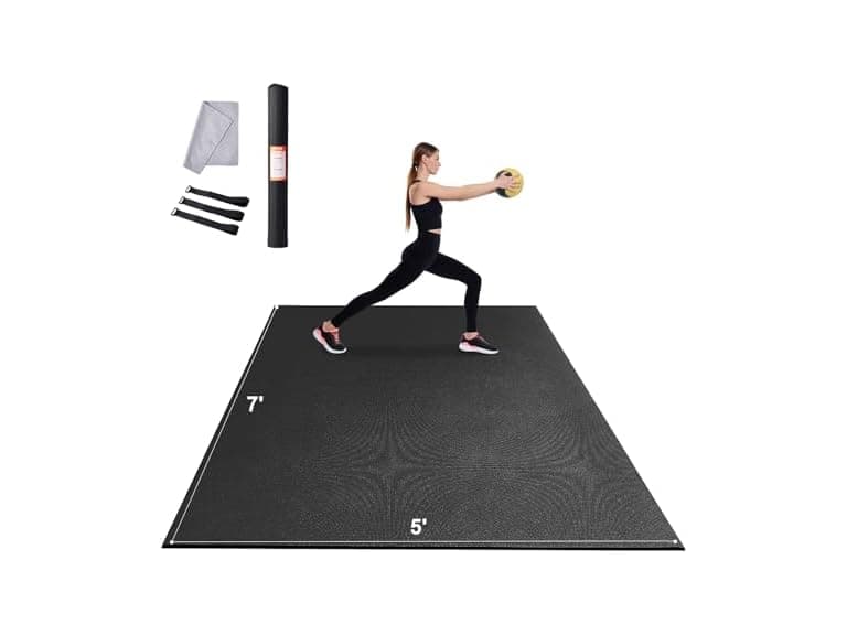 VEVOR Exercise Mat, Non Slip High - Image 1