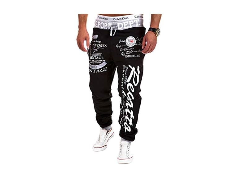 Cottory Men (XXL) Hiphop Dance Jogger Trousers - Image 1