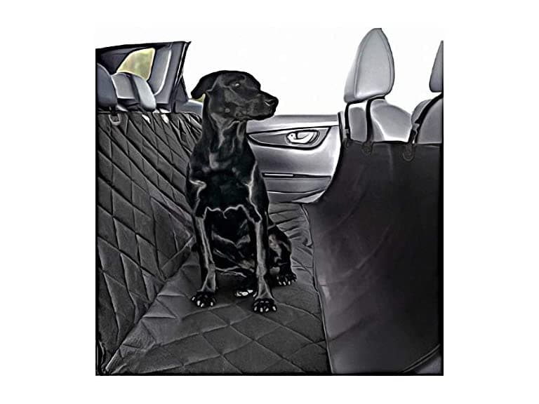Hammock Car Seat Cover with Pet Harness - Image 1