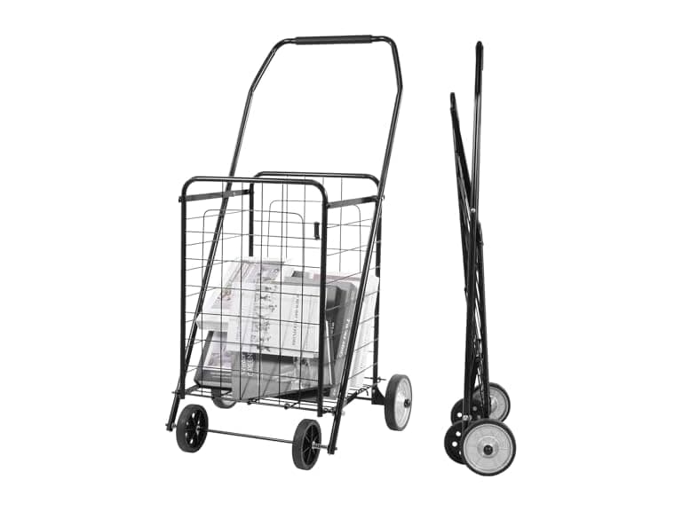 Elevon Foldable Utility Cart, Black - Image 1